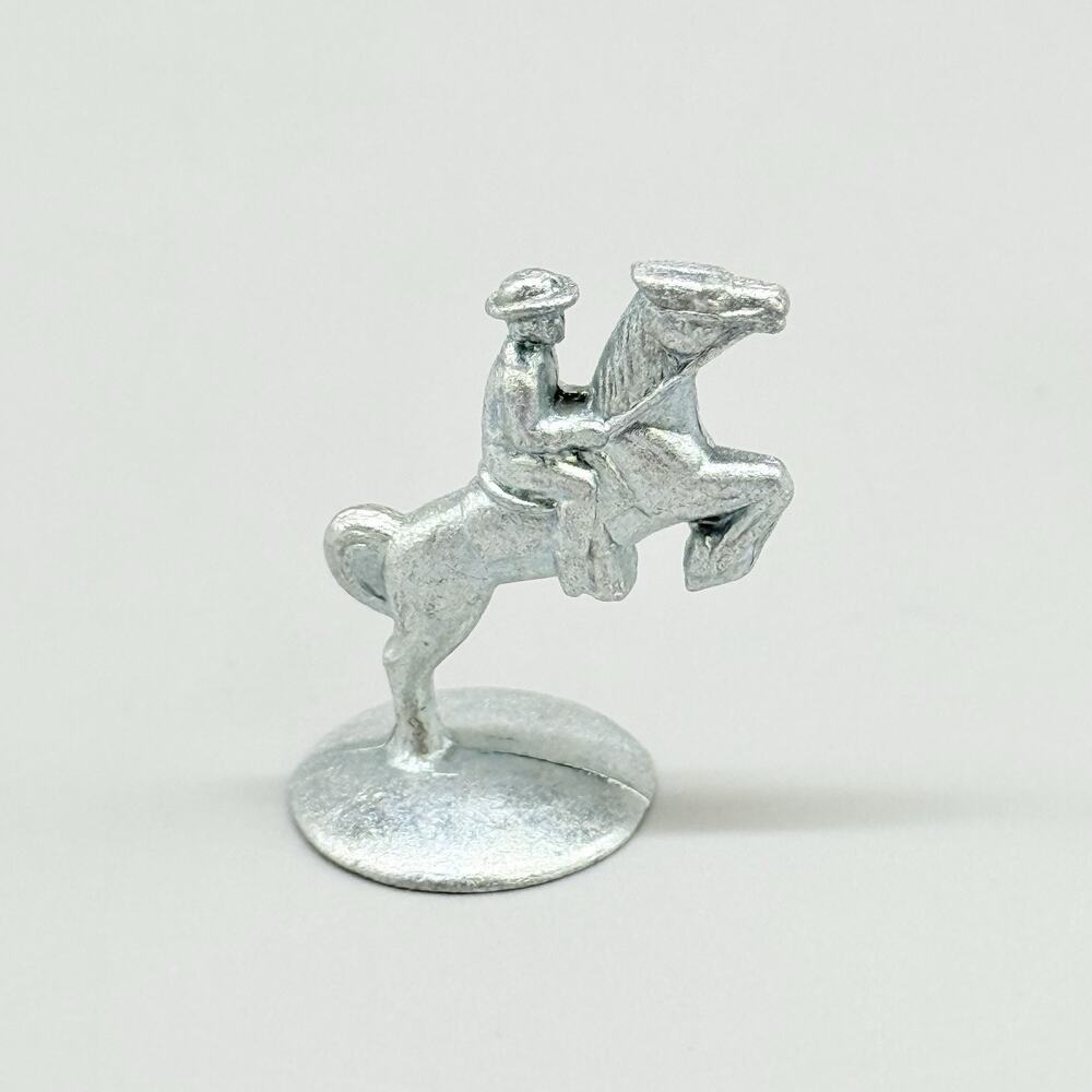 Parker Brothers 1961 Vintage Monopoly 9 Board Game Replacement Metal Horse Token